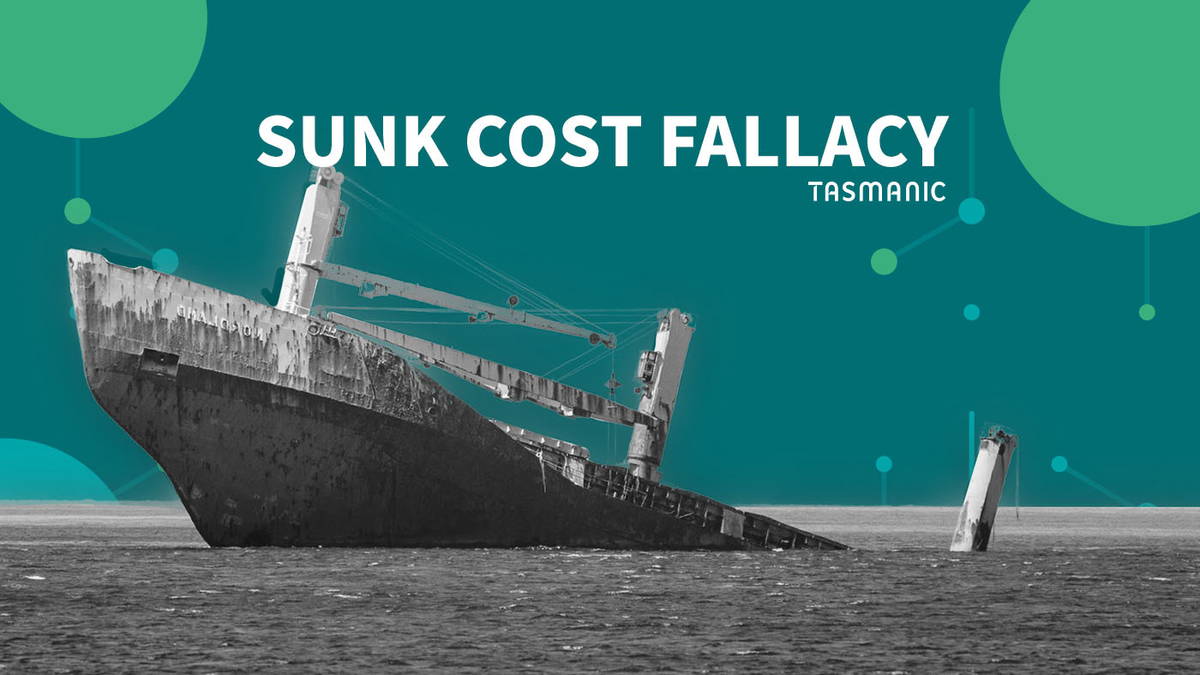 Sunk Cost Fallacy: Definition -> Examples -> Apply