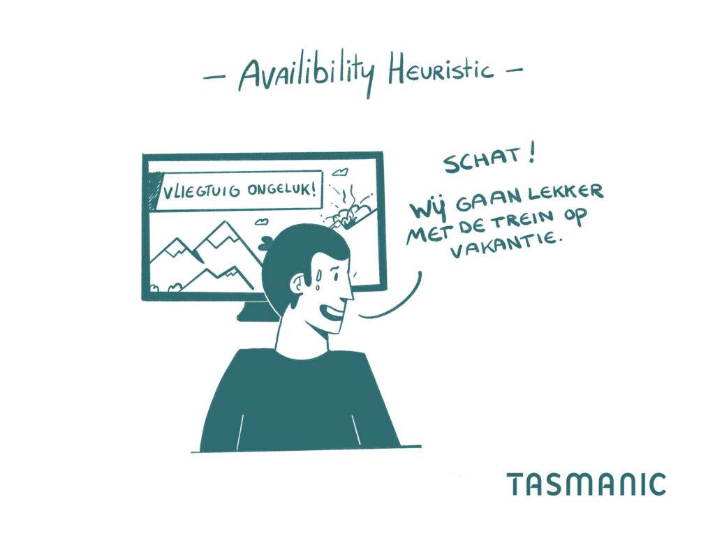 Availibility Heuristic cartoon